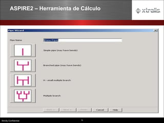 76
Strictly Confidential
ASPIRE2 – Herramienta de Cálculo
 
