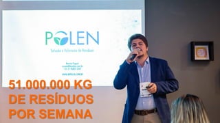 51.000.000 KG
DE RESÍDUOS
POR SEMANA
 