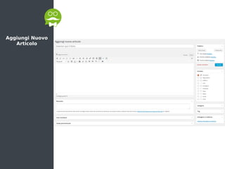 Aggiungi Nuovo
Articolo
 