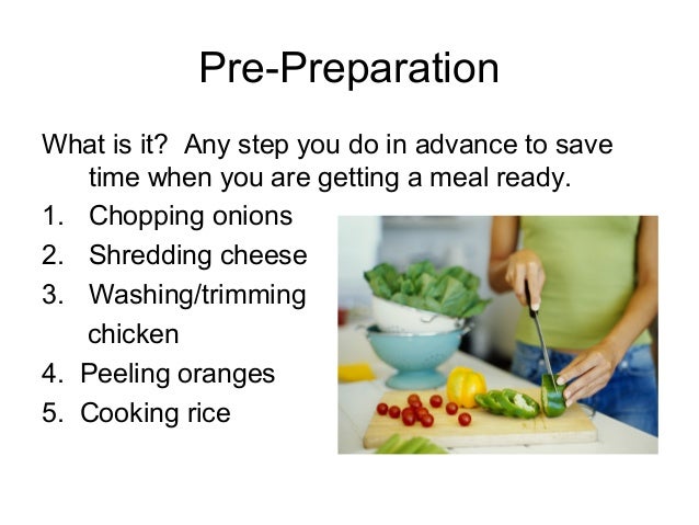 Work simplification