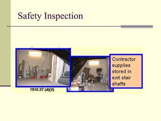 Safety Inspection
 