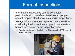 Worksite General Safety Inspections | PPT