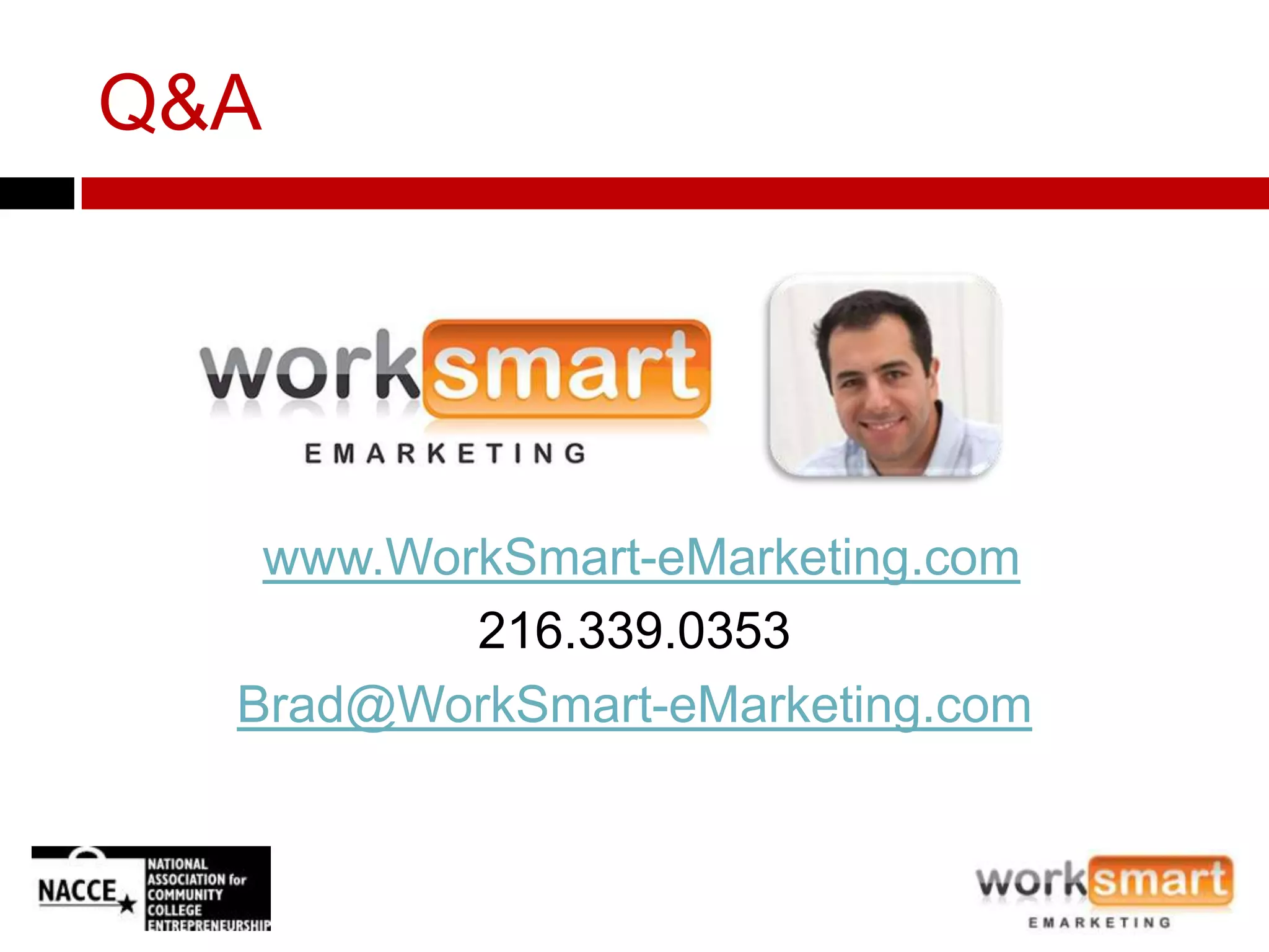 NACCE Presentation - Jumping in to Social Media