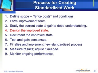 Work Standardization & Metrics-Based Process Mapping | PDF