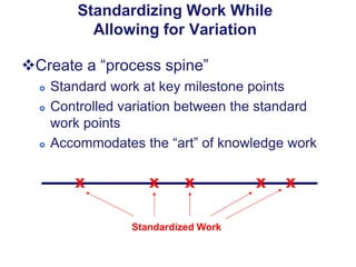 Work Standardization & Metrics-Based Process Mapping | PDF