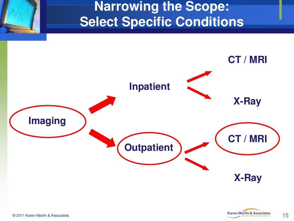 Narrowing the Scope Select Specific