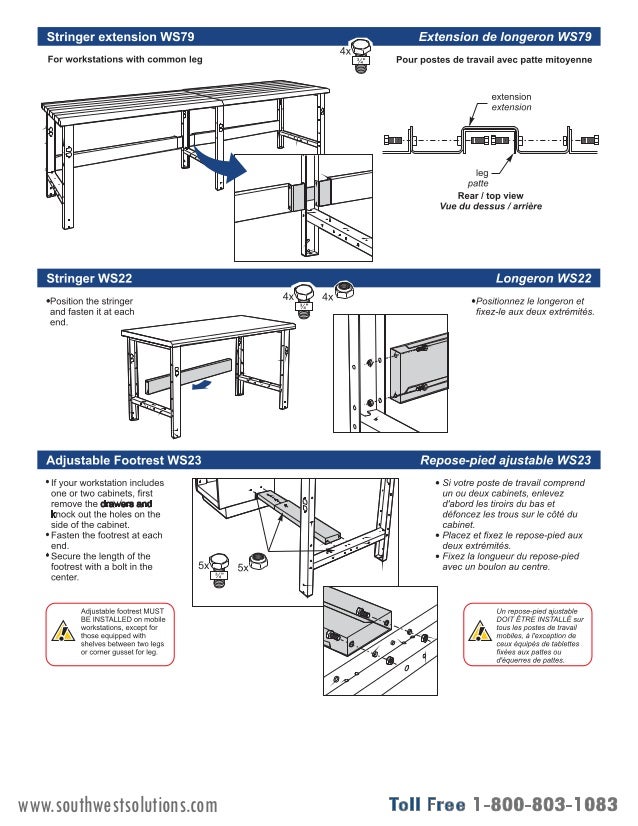 Workstation Bench Assembly Guide
