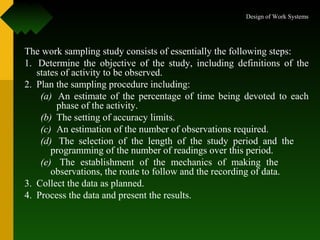 Work study | PPT