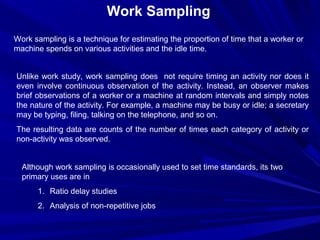 Work study Training Manual | PPT