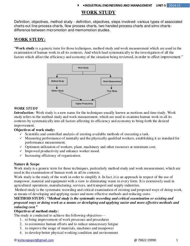 work study iem unit v for mes2 what does objective charting mean