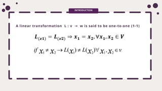 WORKTEXT 14.pptx ( Kernel of Linear Transformation) | PPTX