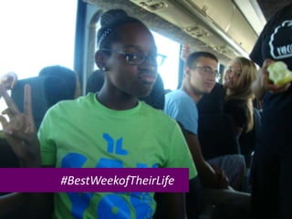 #BestWeekofTheirLife
 