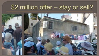 Saleh (refugee)There is acceleration of taking over spaces in East Jerusalem.Britain has done bad things in the past, but there is now a lot of support from Britain.