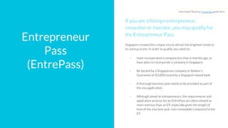 The Sleek Guide to Work Visas in Singapore | PDF