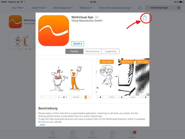 WorkVisual App as a present | PPT