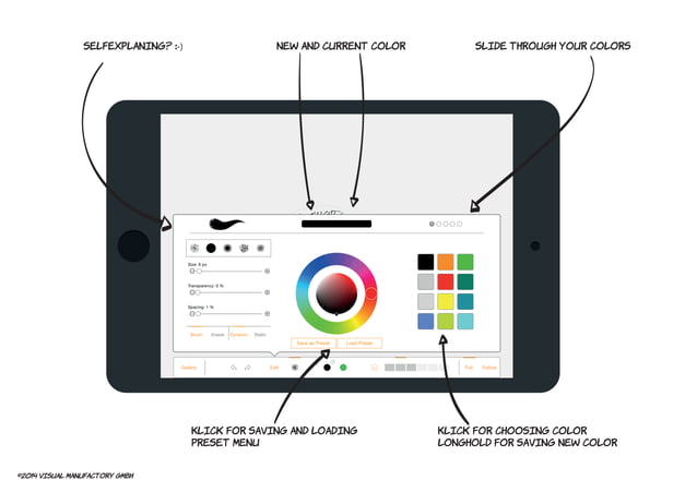 A short visual walk through of the WorkVisual App | PPT