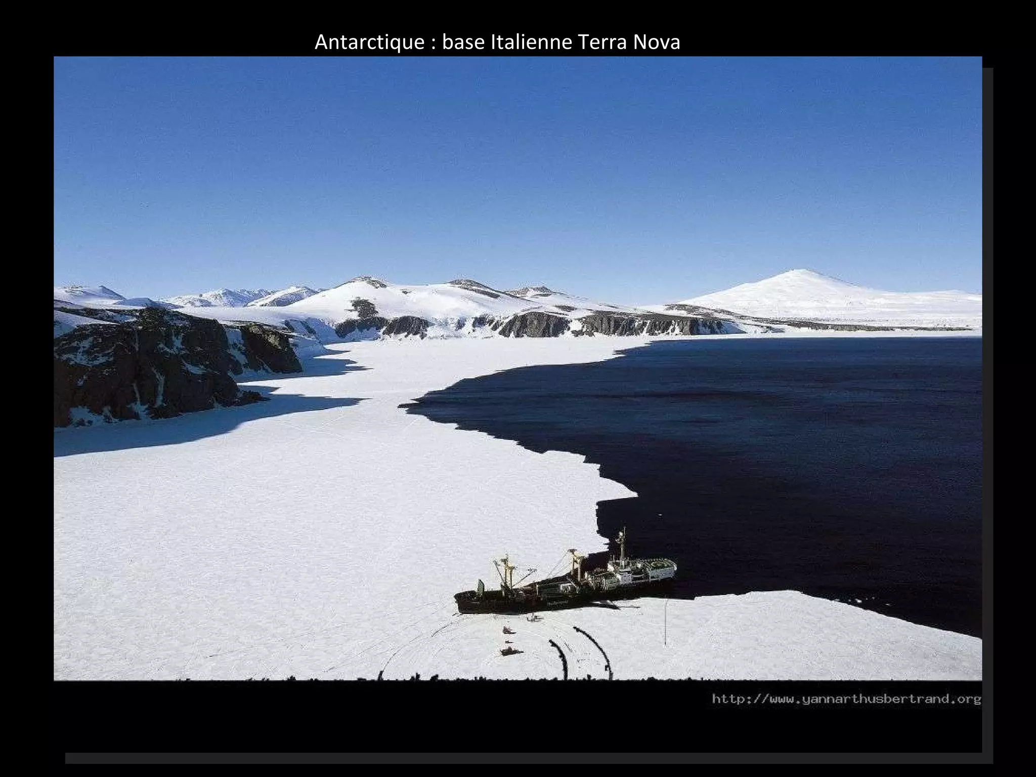 Antarctique : base Italienne Terra Nova