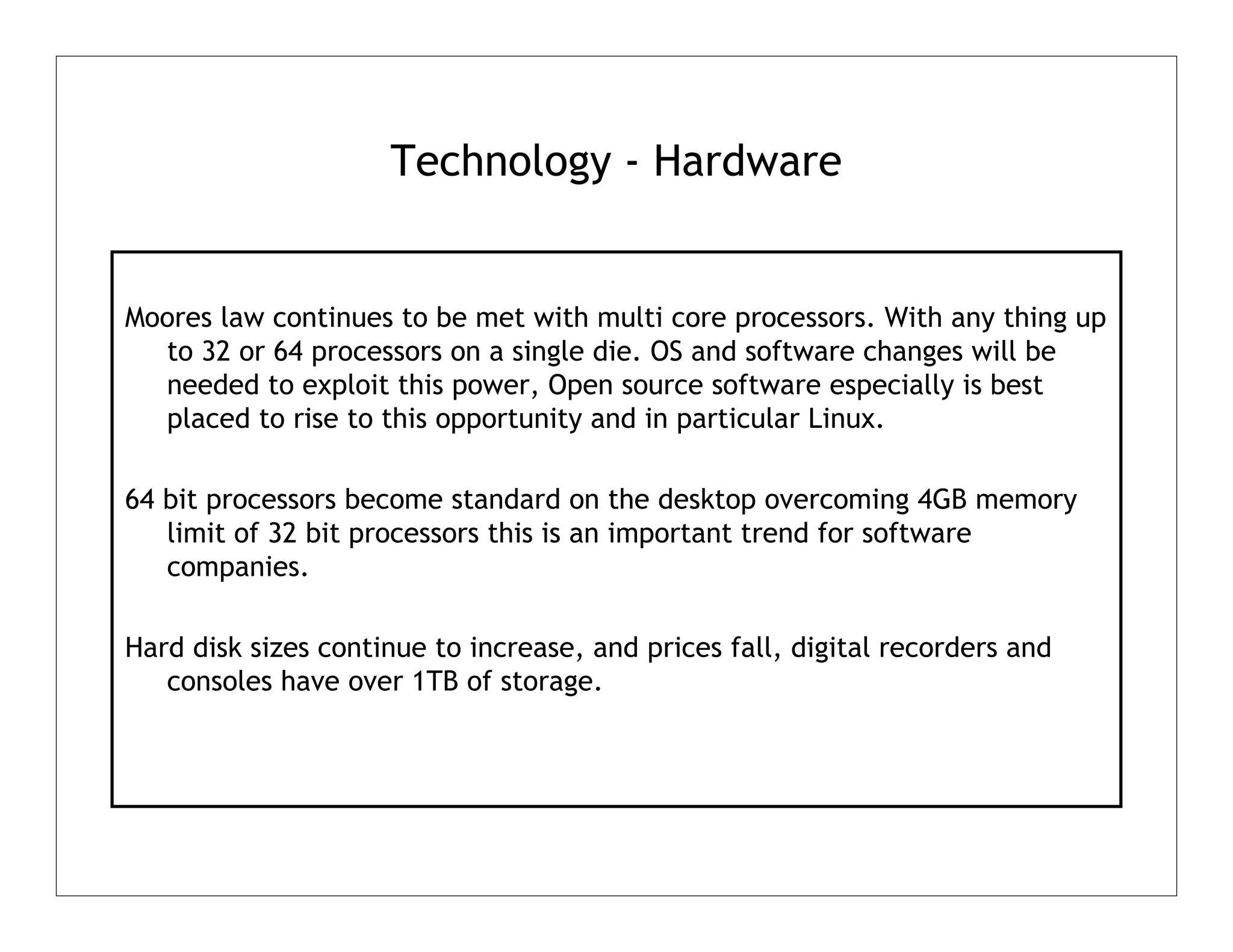 World And Business Technology Outlook In 2015