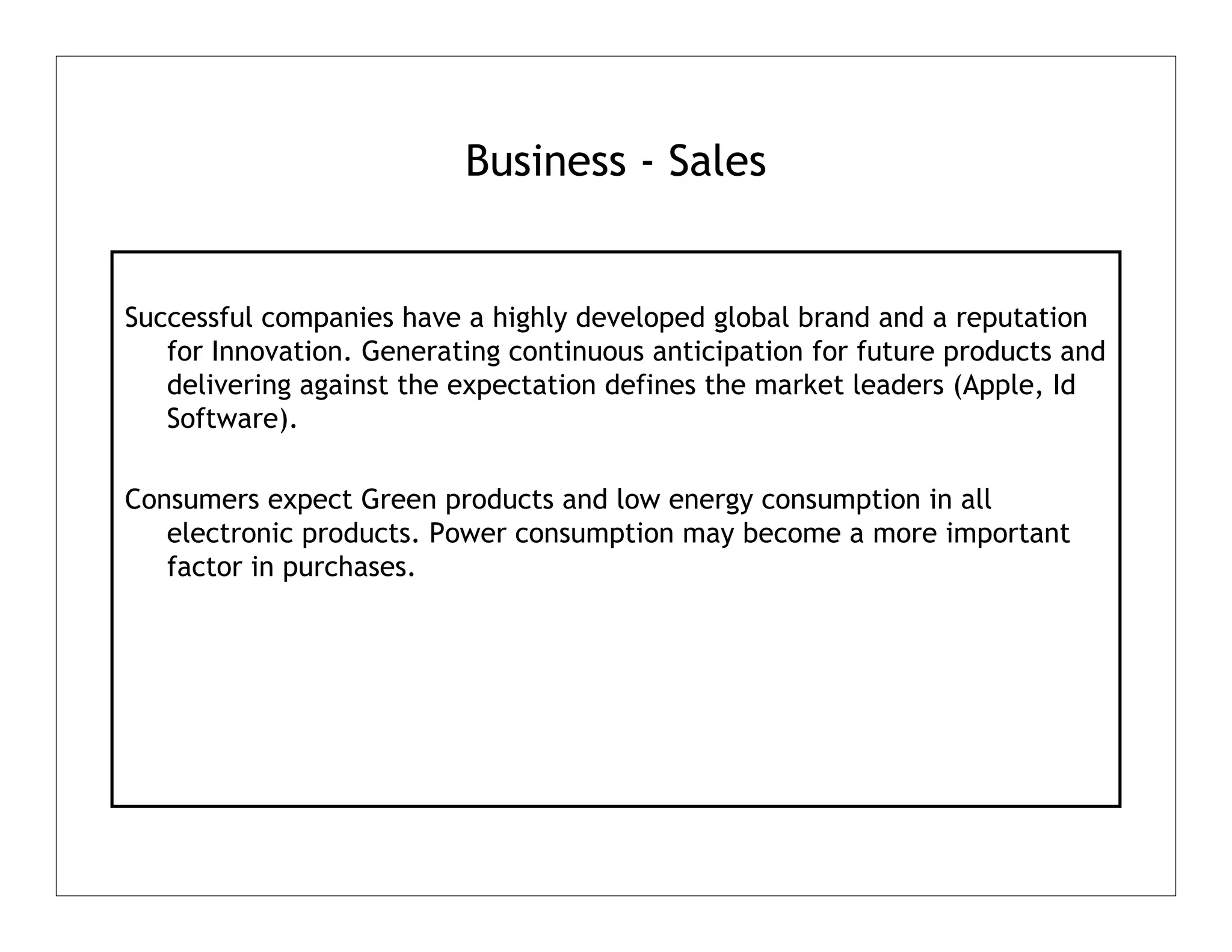 World And Business Technology Outlook In 2015