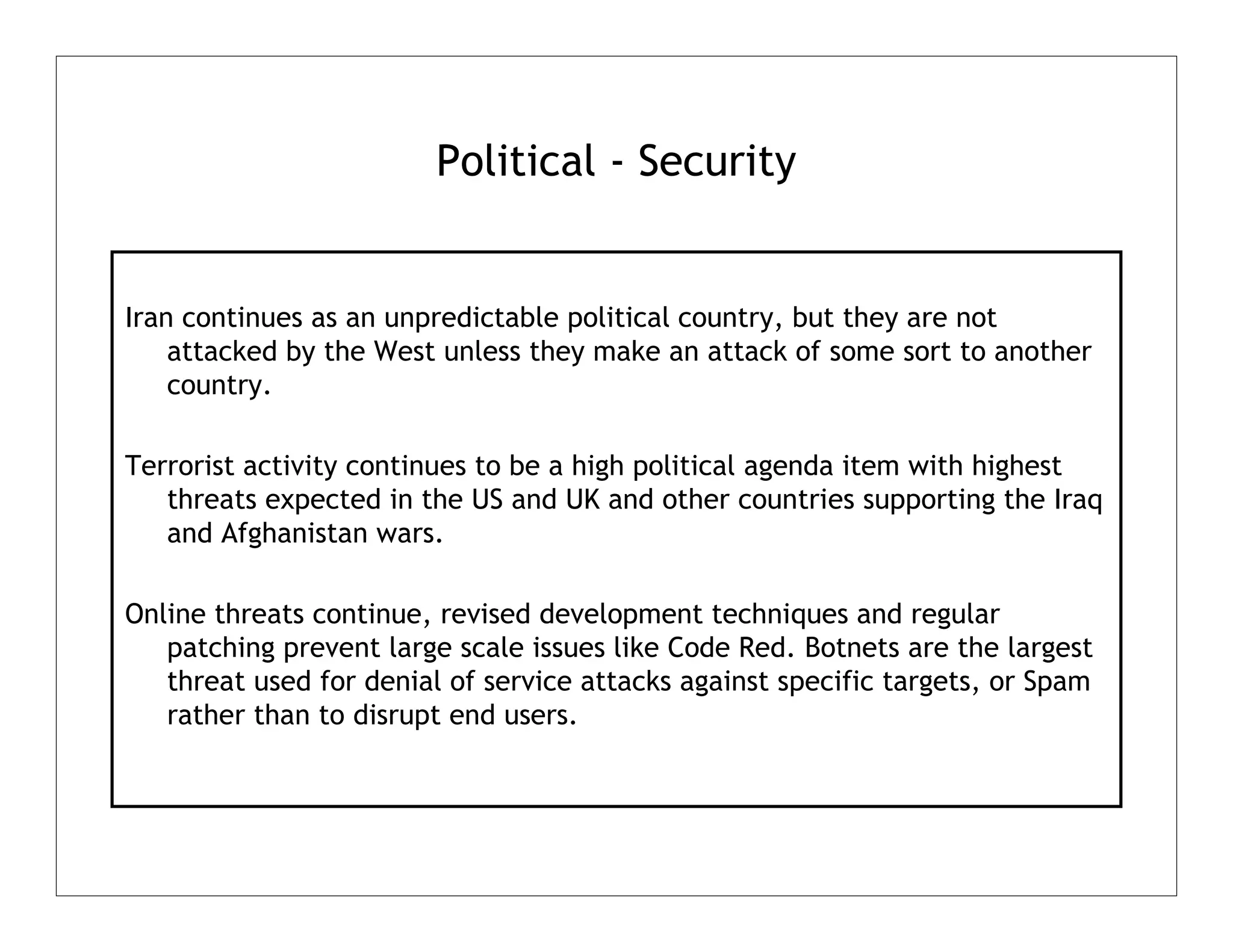 World And Business Technology Outlook In 2015