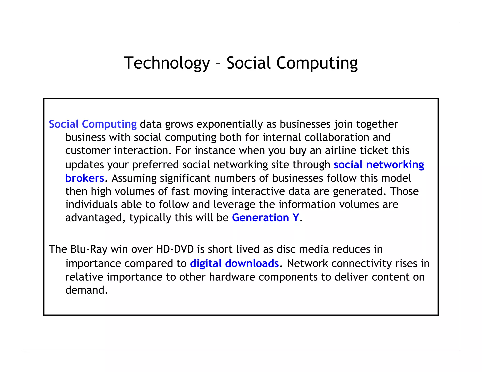 World And Business Technology Outlook In 2015