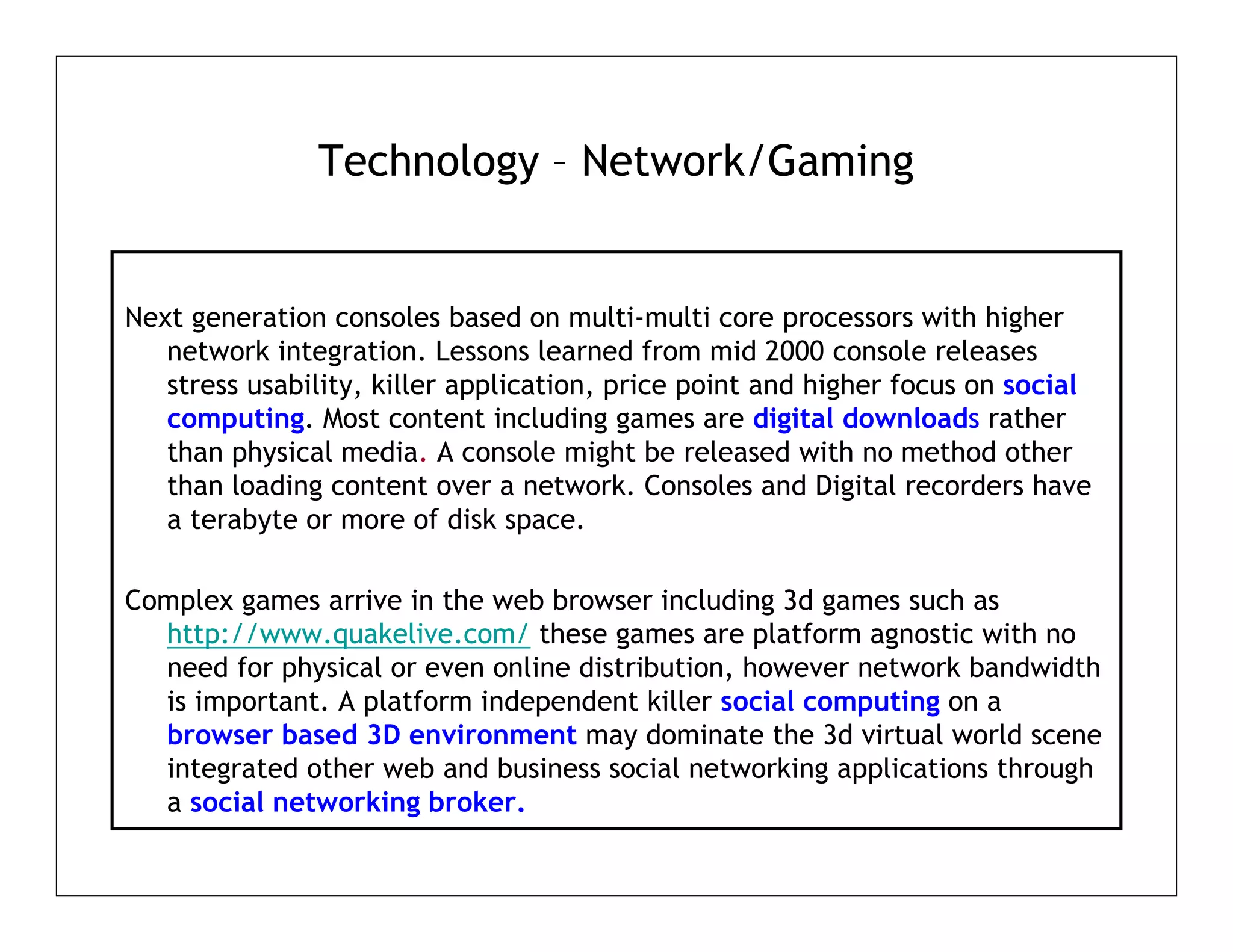 World And Business Technology Outlook In 2015