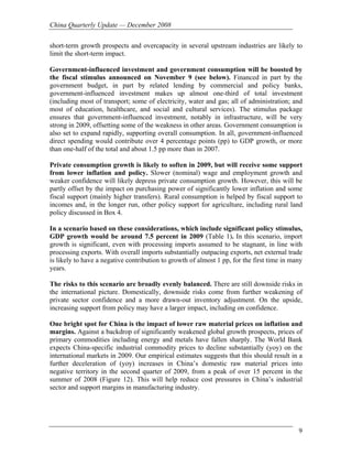 World Bank Quarterly December 2008