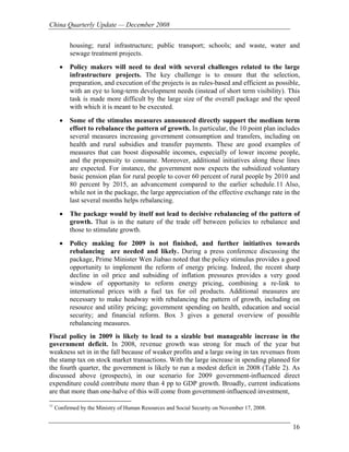 World Bank Quarterly December 2008