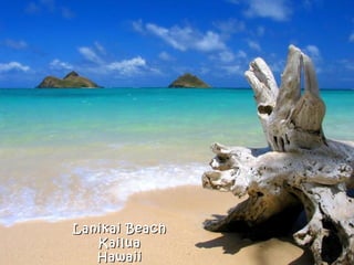 Lanikai Beach
   Kailua
   Hawaii
 