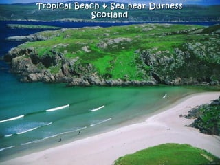 Tropical Beach & Sea near Durness
            Scotland
 