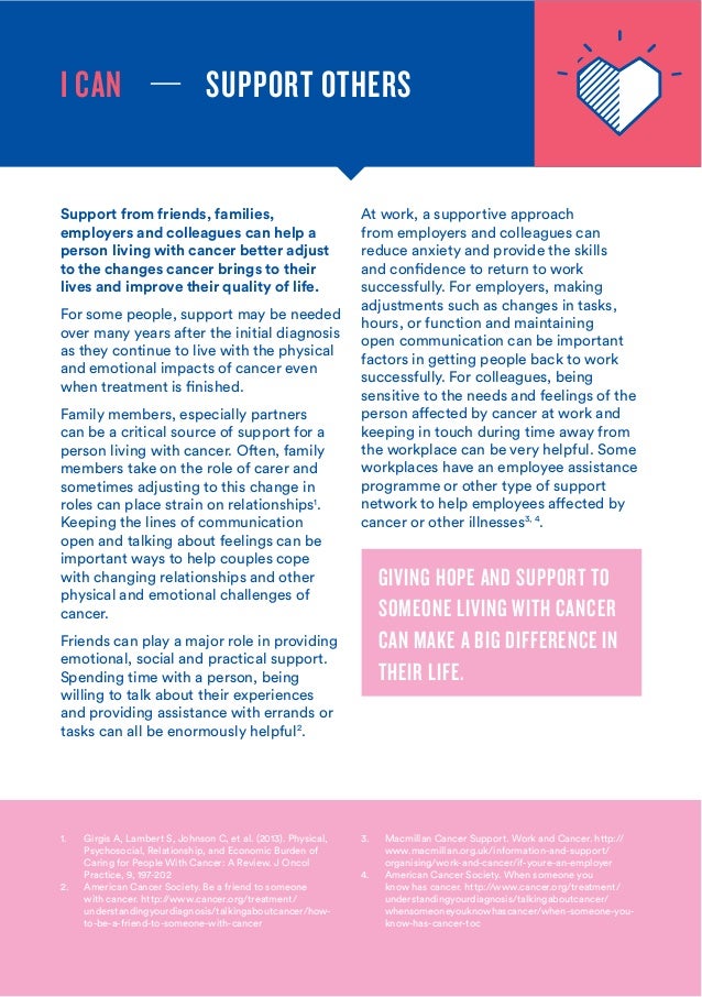 world cancer day 2016 key messages