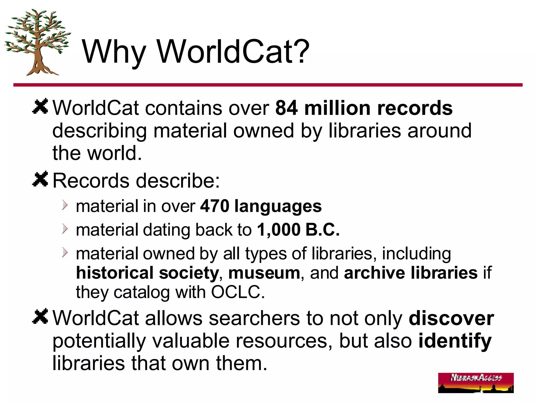 World Cat For Genealogy (With Screenshots) PPT