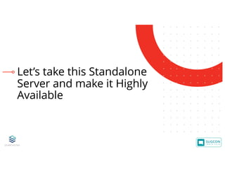 © 2001-2019 Sitecore Corporation A/S. Sitecore® and Own the Experience® are registered trademarks of Sitecore Corporation A/S. All other brand names are the property of their respective owners.
Let’s take this Standalone
Server and make it Highly
Available
 