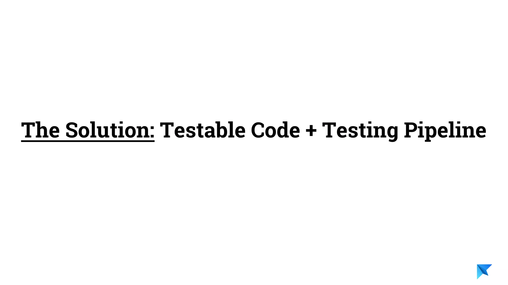 Pedro V. Gómez Sánchez - pedro@karumi.com - @pedro_g_s - github.com/pedrovgs
We are doing something wrong if we can’t trust
our tests. We need a solution.
 