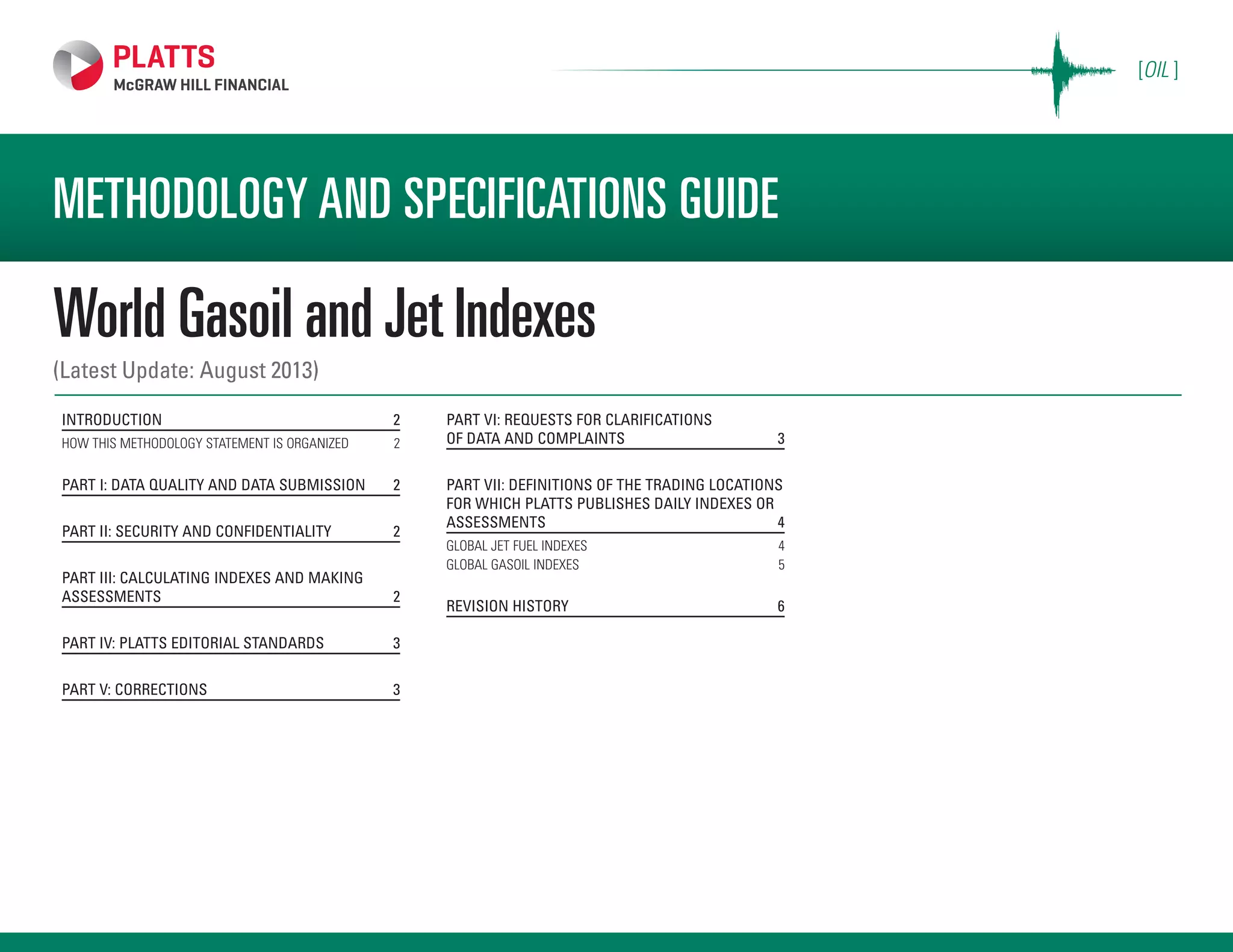 World gasoiljetindexes Platts MOC methodology PPT