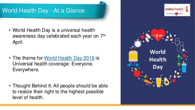 World Health Day 2018 Importance Of Preventive Health Care