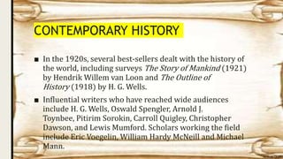 the historian of the world history ppt | PPTX
