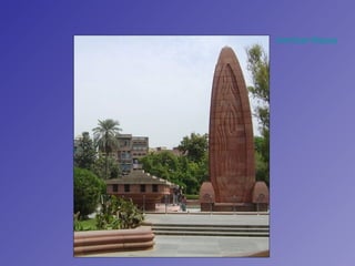 Amritsar Massacre memorial in Amritsar, India. 