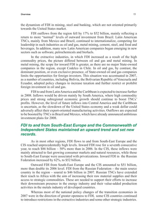 World Investment Report 2008, Unctad