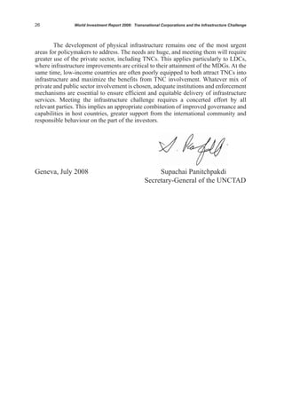 World Investment Report 2008, Unctad