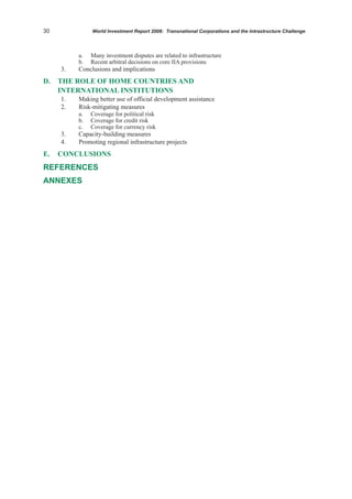 World Investment Report 2008, Unctad