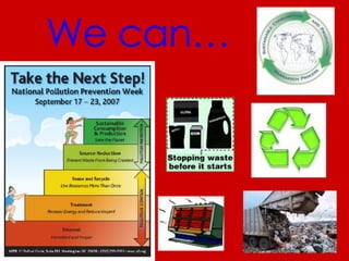 We can… 