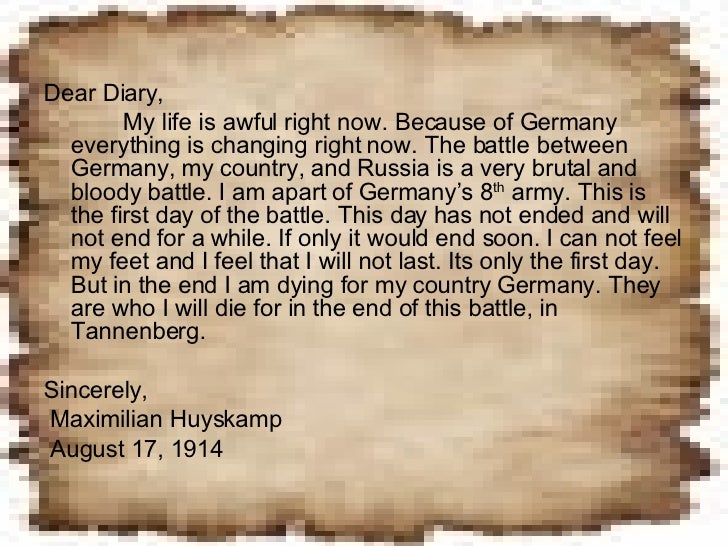 World War 1 Tannenberg battle