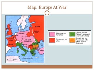 Map: Europe At War 