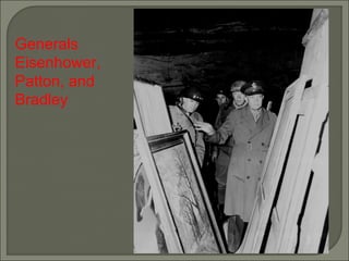 Generals Eisenhower, Patton, and Bradley 