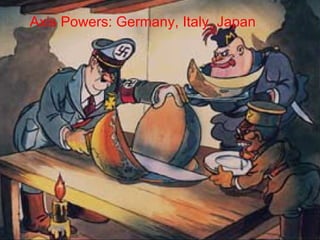 Axis Powers: Germany, Italy, Japan 