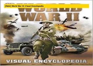 [Mobi] World War II: Visual Encyclopedia
 