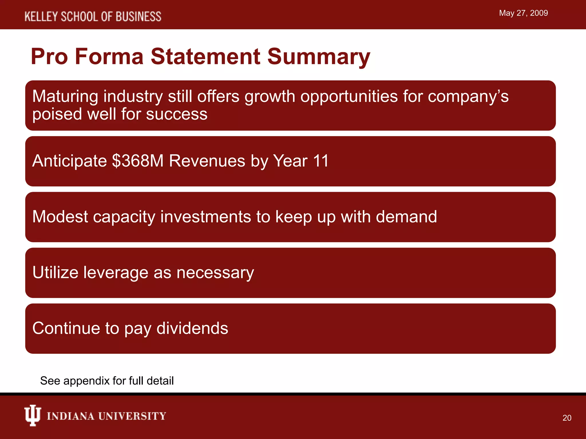 Capstone simulation presentation