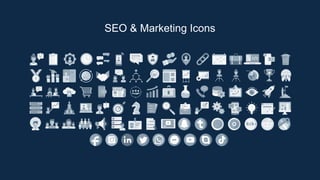 SEO & Marketing Icons
 