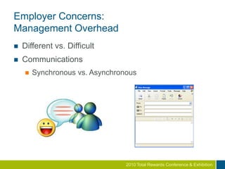 Telecommuting: The Bottom LineEmployers